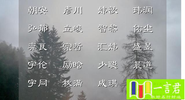 沐字取名寓意好吗(诗词歌赋中梦想而生的男孩名，富有国风)